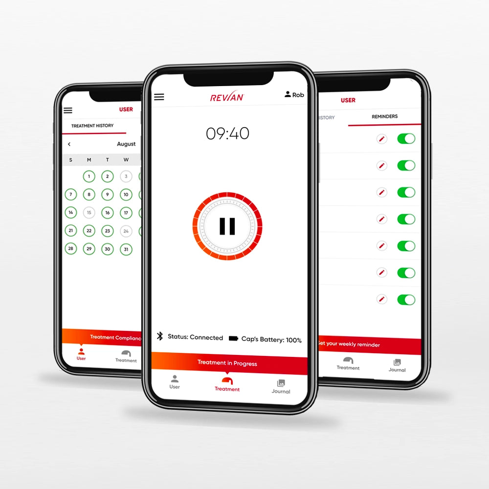 Revian Red Light Therapy Cap – Non-Invasive Hair Regrowth Technology